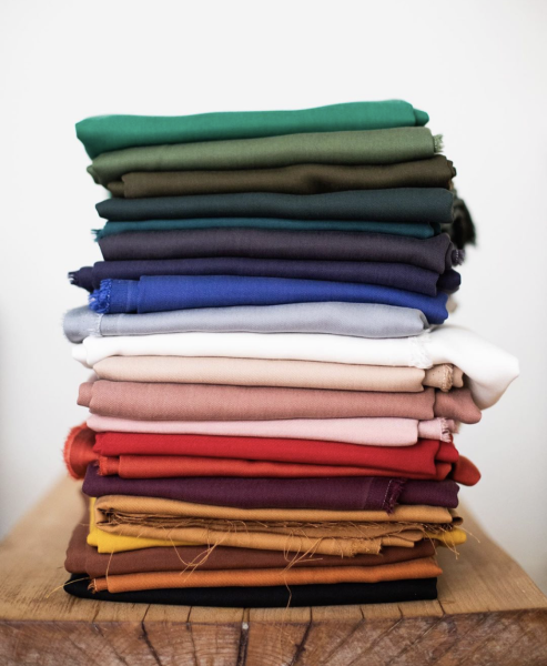 Smooth Drape Twill mit TENCEL™ - puff - MeetMilk